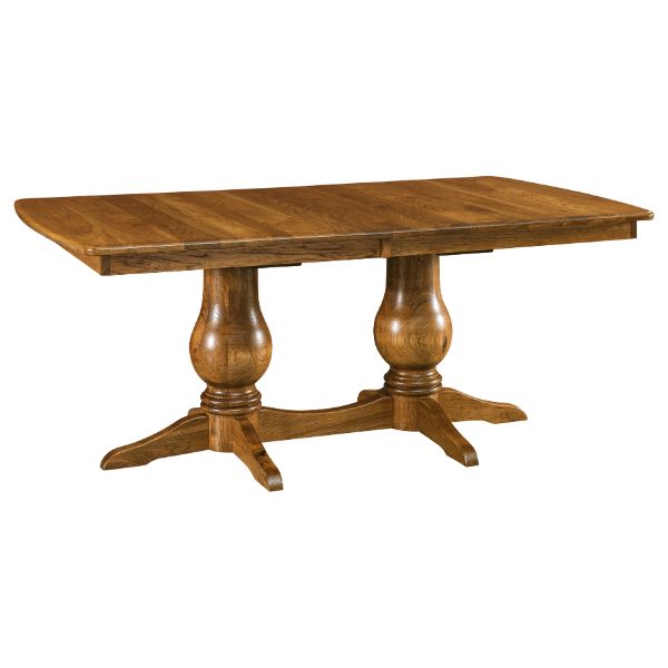 Auburn Double Pedestal Extension Table