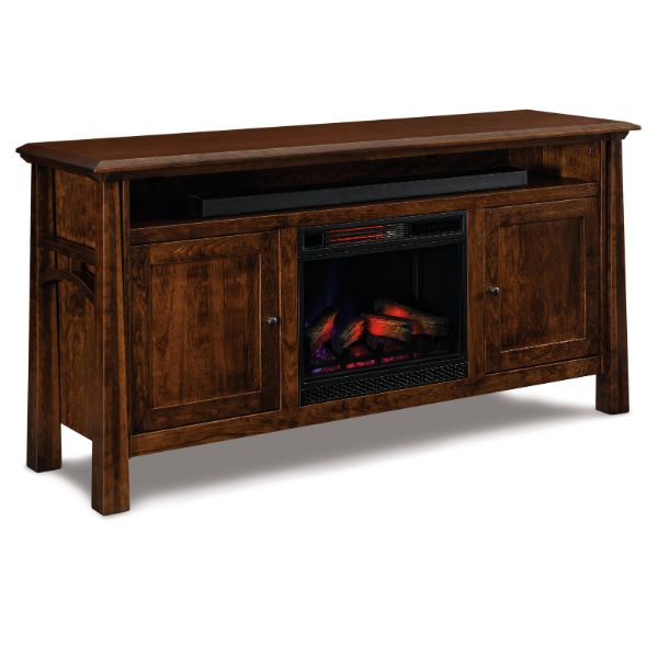 Artesa Media Stand With Fireplace