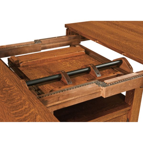 Century Cabinet Pub Extension Table