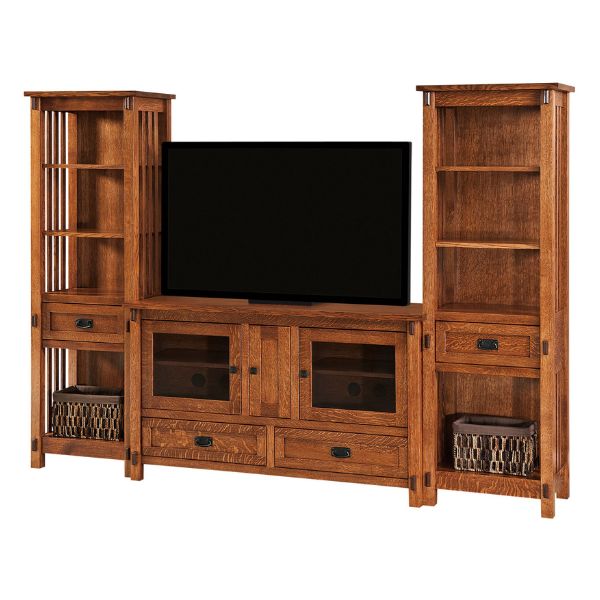 Rio Mission Open Media Wall Unit