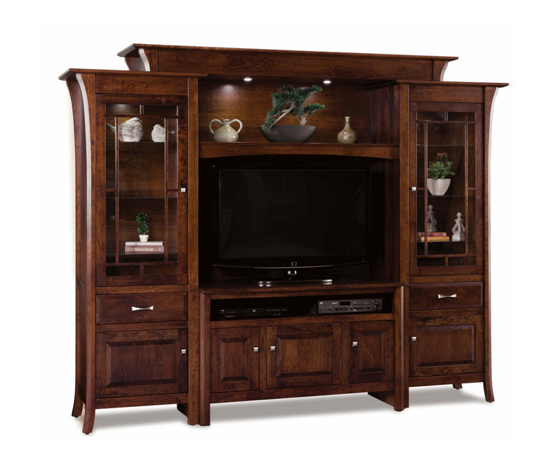 Ensenada Media Wall Unit with Glass Doors